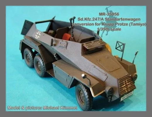 MR-35056 Sd.Kfz.247/A Standartenwagen Krupp Protze (TAMIYA)