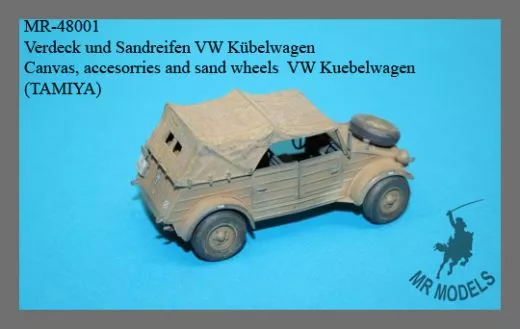 MR-48001 Verdeck und Sandreifen VW Kübelwagen