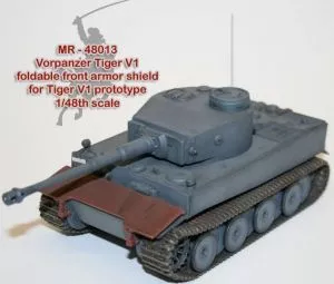 MR-48013 Vorpanzer experimental front armour shield for Tiger I