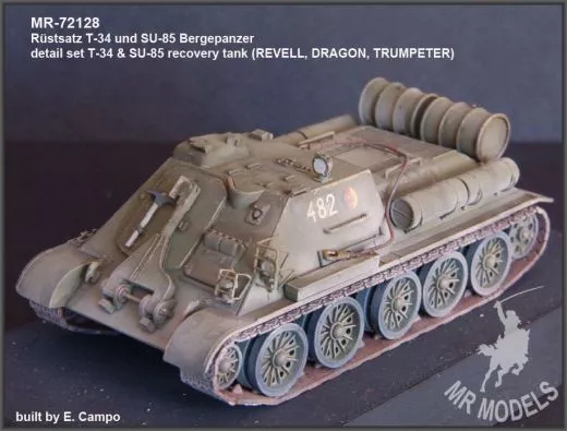 MR-72128 T-34 and Su-85 Bergepanzer Detailset