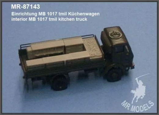 MR-87143 MB 1017 tmil Interior kitchen truck