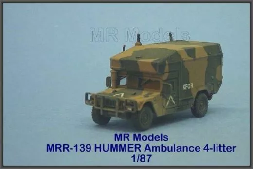 MR-87139 M997A1 HUMMER Ambulance 4-litter