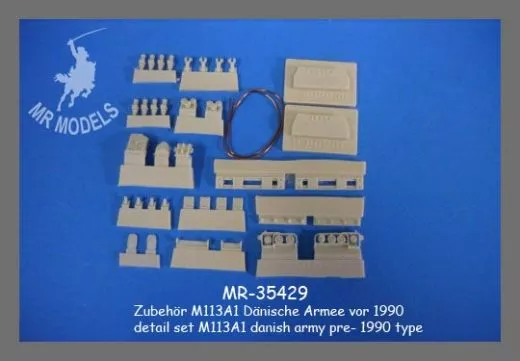 MR-35429 detail set M113A1 Danish Army pre-1990 type