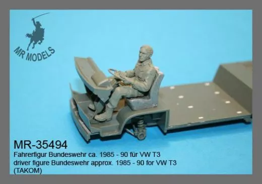 MR-35494 driver figure Bundeswehr approx. 1985 - 90 for VW T3 (TAKOM)