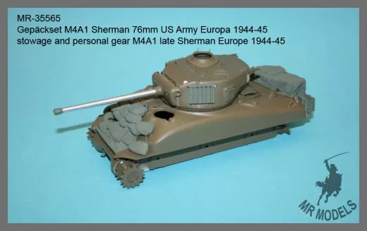 MR-35565 Gepäckset M4A1 Sherman 76mm US Army Europa 1944-45