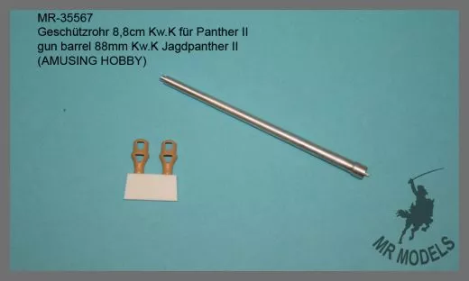 MR-35567 gun barrel 88mm Kw.K Jagdpanther II (AMUSING HOBBY)