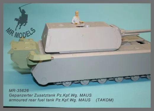 MR-35626 armoured rear fuel tank Pz.Kpf.Wg. MAUS (TAKOM)