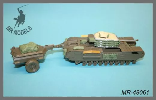 MR-48061 Gepäck und Zubehör Churchill Mk.VII Crocodile Maßstab 1:48 (TAMIYA)