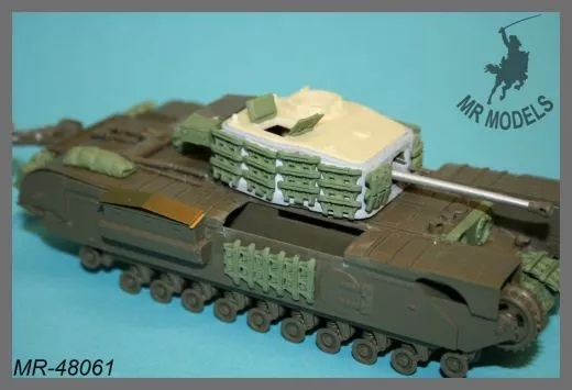 MR-48061 Gepäck und Zubehör Churchill Mk.VII Crocodile Maßstab 1:48 (TAMIYA)