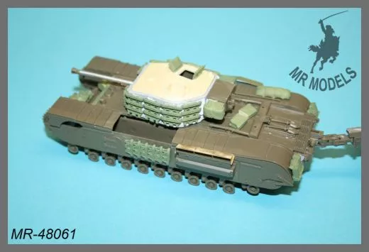 MR-48061 Gepäck und Zubehör Churchill Mk.VII Crocodile Maßstab 1:48 (TAMIYA)