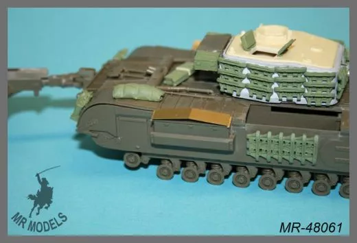 MR-48061 Gepäck und Zubehör Churchill Mk.VII Crocodile Maßstab 1:48 (TAMIYA)