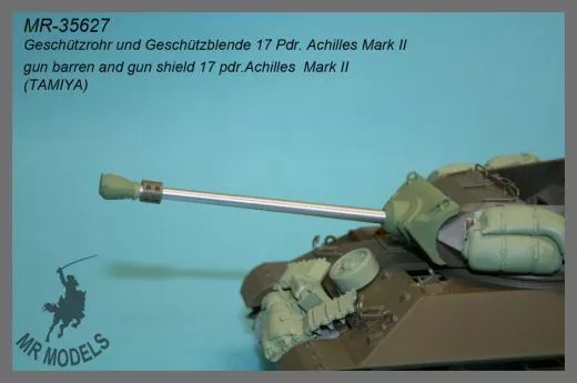 MR-35627 Gun barrel and gun shield Achilles Mk.II