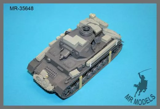 MR-35648 Gepäckset #1 Panzer IV Ausf. F1 Ostfront (TAMIYA)