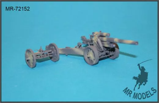 MR-72152 Geschützrohr, Munition und Zubehör 15cm schwere Feldhaubitze 18 (ITALERI)