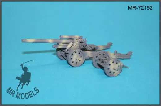 MR-72152 Geschützrohr, Munition und Zubehör 15cm schwere Feldhaubitze 18 (ITALERI)