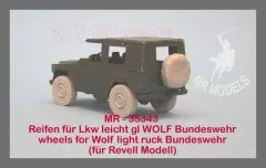 MR-35343 Rädsatz für Lkw leicht gl. WOLF der Bundeswehr