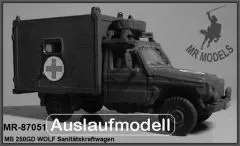 MR-87051 MB 250GD WOLF Sanitätskraftwagen Bundeswehr