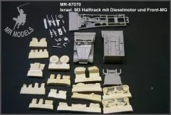 MR-87070 Israelischer M3 Halftrack mit Dieselmotor und Front-MG