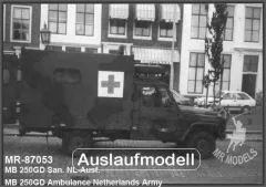 MR-87053 MB 250GD Ambulance Netherlands Army