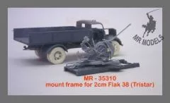 MR-35310 Flakaufsatzrahmen f. 2cm Flak 38 auf Opel Blitz (f. Tristar 2cm Flak 38)