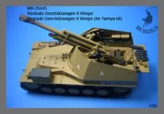 MR-35445 Rüstsatz Geschützwagen II Wespe (für Tamiya Bausatz)