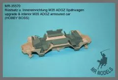 MR-35570 Rüstsatz u. Inneneinrichtung M35 ADGZ Spähwagen (HOBBY BOSS)