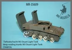 MR-35609 Tiefwatschacht M3 Stuart Light Tank (TAMIYA)