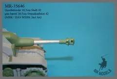 MR-35646 Geschützrohr 10,5cm StuH 42 (MBK / DAS WERK 2in1 kit)