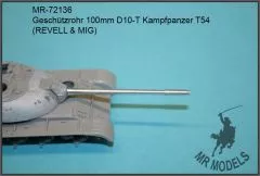 MR-72136 gun barrel 100mm D10-T T54 main battle tank  (REVELL & MIG)